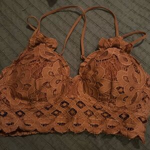 Burnt orange bralette